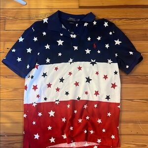 Polo by Ralph Lauren menStar Print Shirt - Red, White, and Blue